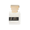 Flacone di profumo Wine Vanilla con tappo dorato ed etichetta nera elegante.